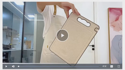 Stainless Steel Cutting Board, Double-Sided Chopping Board for Kitchen